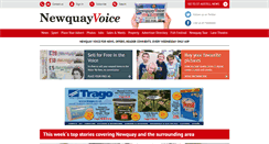 Desktop Screenshot of newquay-voice.co.uk